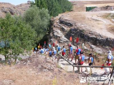 RUTA DE PIRAGÜISMO EN CANOA Y PIRAGÜA - HOCES DEL RÍO DURATÓN; grupos de montaña